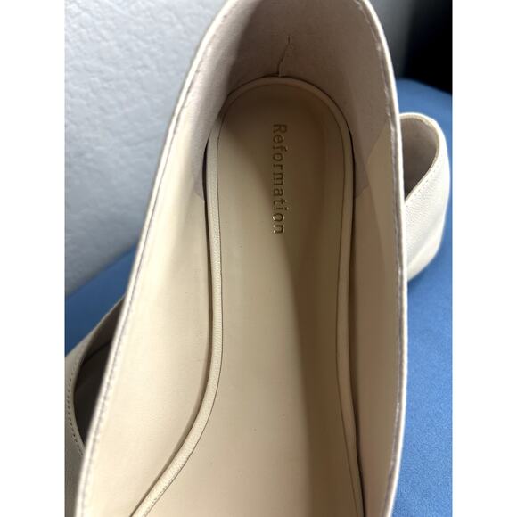 Reformation Mikayla Ballet Flats Size 7 - Picture 9 of 10